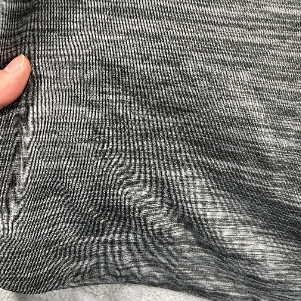 Nike Dri-Fit Fleece Hoodie Full Zip Mens 2XL Basketball Gray Workout AH7596-050‎ - Picture 4 of 10